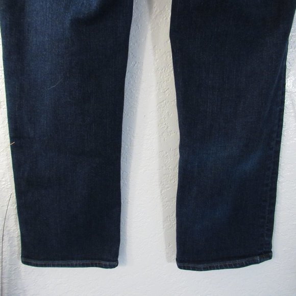 Womens Mid Rise Straight Leg Jeans Sz 10 Petite - Picture 8 of 13